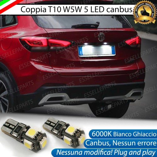 Luci targa 5 LED Canbus per MG ZS MK2