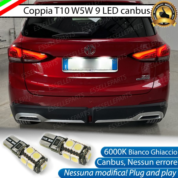 Luci targa 9 LED Canbus per MG ZS MK2