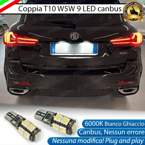 Luci targa 9 LED Canbus per MG HS RESTYLING