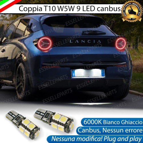 Luci targa 9 LED Canbus per LANCIA YPSILON MK3