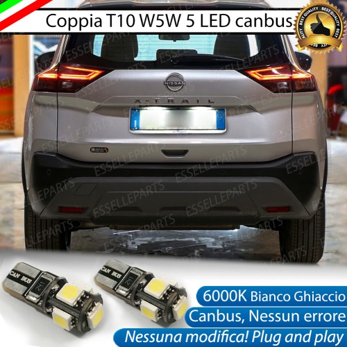 Luci targa 5 LED Canbus per NISSAN X-TRAIL MK4