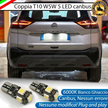 Luci targa 5 LED Canbus per NISSAN X-TRAIL MK4