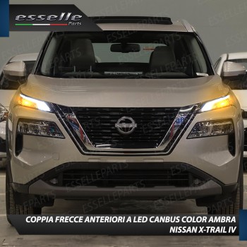 Coppia Frecce Anteriori T20 W21W 35 LED Canbus NISSAN X-TRAIL MK4