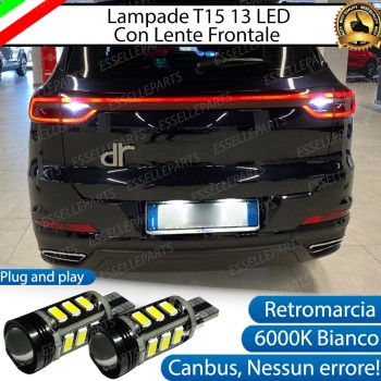 Luci Retromarcia Led Canbus per DR 7.0 6000K Luce Bianca No Error
