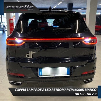 Luci Retromarcia Led Canbus per DR 7.0 6000K Luce Bianca No Error