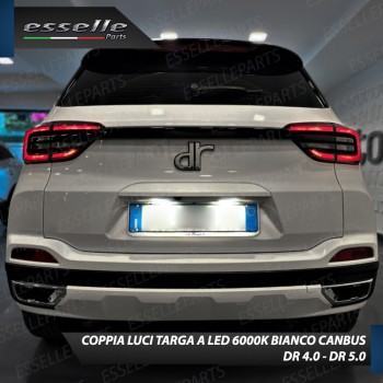 Coppia Lampade T10 W5W 9 LED canbus per luci Targa per DR 5.0
