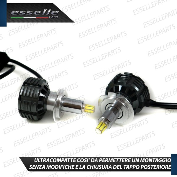 Kit FULL LED 360° H7 9600 LUMEN Canbus 6000K Bianco Ghiaccio