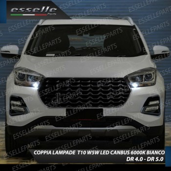 Luci Posizione Led Canbus DR 5.0 6000K Luce Bianca No Error