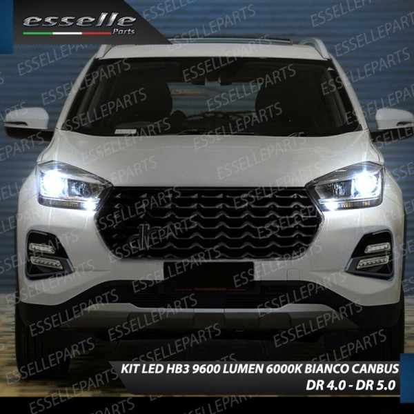 Kit Full LED coppia HB3 9600 LUMEN Anabbaglianti DR 5.0