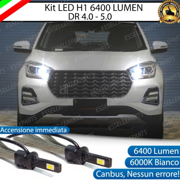 Kit Full LED H1 6400 LUMEN Abbaglianti DR 5.0