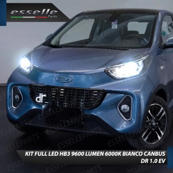 Kit Full LED coppia HB3 9600 LUMEN Anabbaglianti DR 1.0
