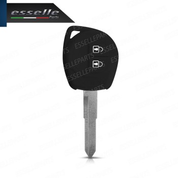 Portachiave Cover In Silicone Flessibile Nero Opaco Per Suzuki