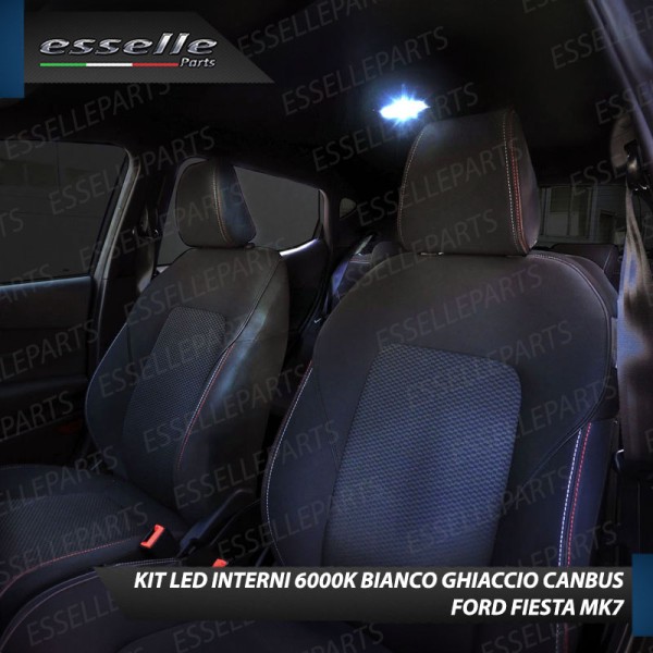 Kit LED Interni Per Ford Fiesta MK7 6000k Bianco Canbus