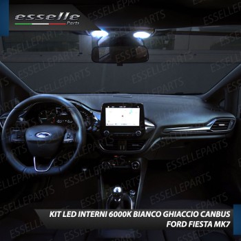 Kit LED Interni Per Ford Fiesta MK7 6000k Bianco Canbus
