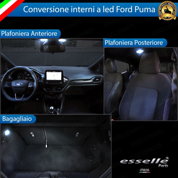 KIt led interni specifico FORD PUMA MK2 6000K Bianco