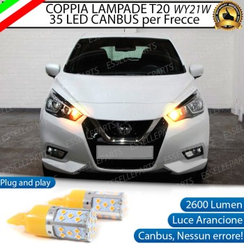 Lampade LED Frecce Anteriori per Nissan Micra MK5 Canbus