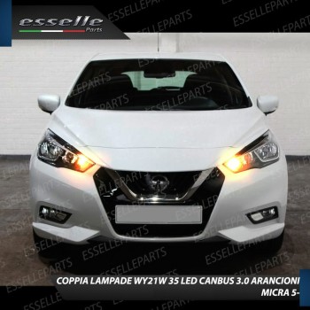 Lampade LED Frecce Anteriori per Nissan Micra MK5 Canbus