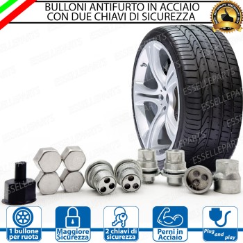 Bulloni Antifurto Ruote Opel Mokka Con Cerchi In Lega Di Serie Bulloni Antifurto Ruote Opel Mokka Con Cerchi In Lega Di Serie
