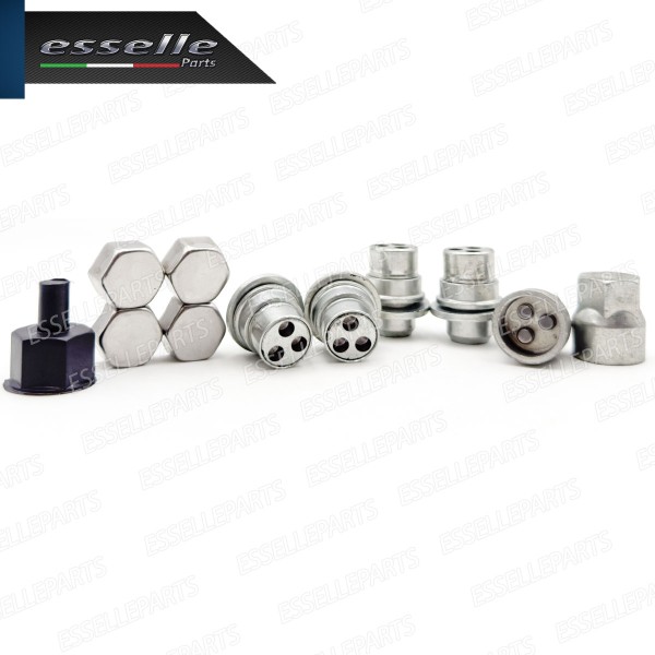 Kit 4 Bulloni In Acciaio Antifurto Cerchi In Lega Per MX-5 II