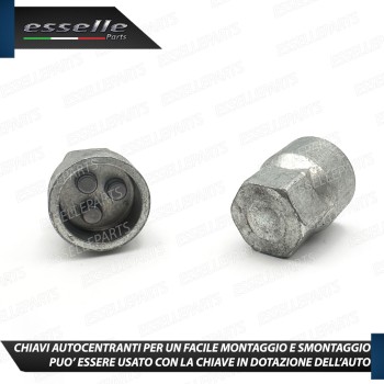 Kit 4 Bulloni In Acciaio Antifurto Cerchi In Lega Per 323 F