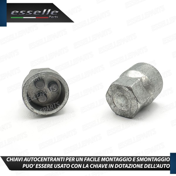 Kit 4 Bulloni In Acciaio Antifurto Cerchi In Ferro Per Avensis MK1