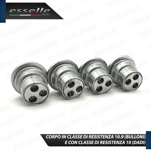 Kit 4 Bulloni In Acciaio Antifurto Cerchi In Lega Per Opel Zafira life