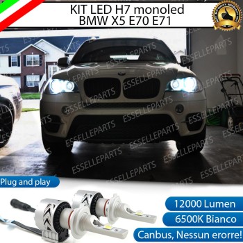 Kit Full LED H7 Monoled 12000 LUMEN BMW X5 E70
