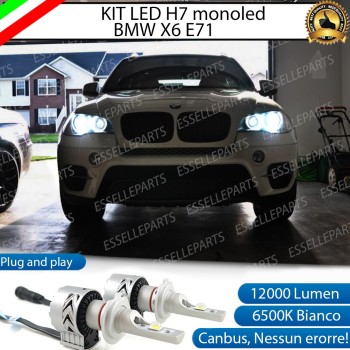 Kit Full LED H7 Monoled 12000 LUMEN BMW X6 E71 E72