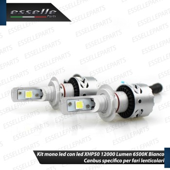 Kit FULL LED H7 MonoLED 12000 LUMEN Canbus 6000K Bianco Ghiaccio