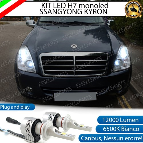 Kit Full LED H7 Monoled 12000 LUMEN SSANGYONG REXTON