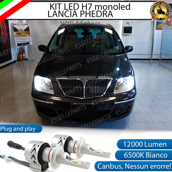 Kit Full LED H7 Monoled 12000 LUMEN LANCIA PHEDRA