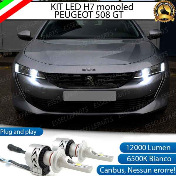 Kit Full LED H7 Monoled 12000 LUMEN Peugeot 508 GT