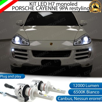 Kit Full LED H7 Monoled 12000 Lumen 6000K bianco PORSCHE CAYENNE RESTYLING Kit Full LED H7 Monoled 12000 Lumen 6000K bianco PORSCHE CAYENNE RESTYLING