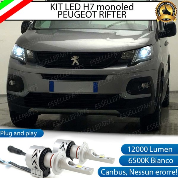 Kit Full LED H7 Monoled 12000 LUMEN PEUGEOT PARTNER III