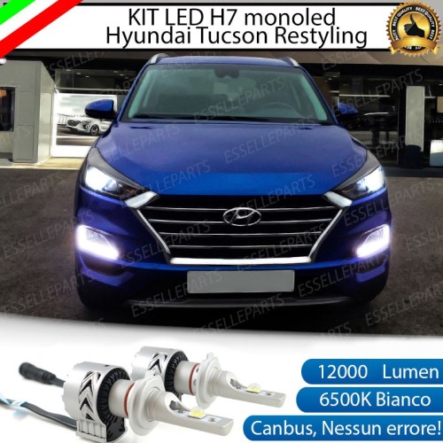 Kit Full LED H7 Monoled 12000 Lumen 6000K per HYUNDAI TUCSON 3 RESTYLING