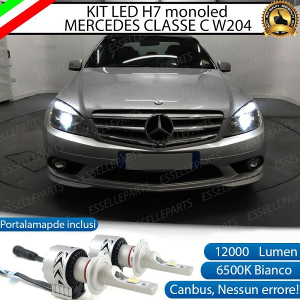 Kit Full LED H7 Monoled 12000 Lumen 6000K ERCEDES CLASSE C W204