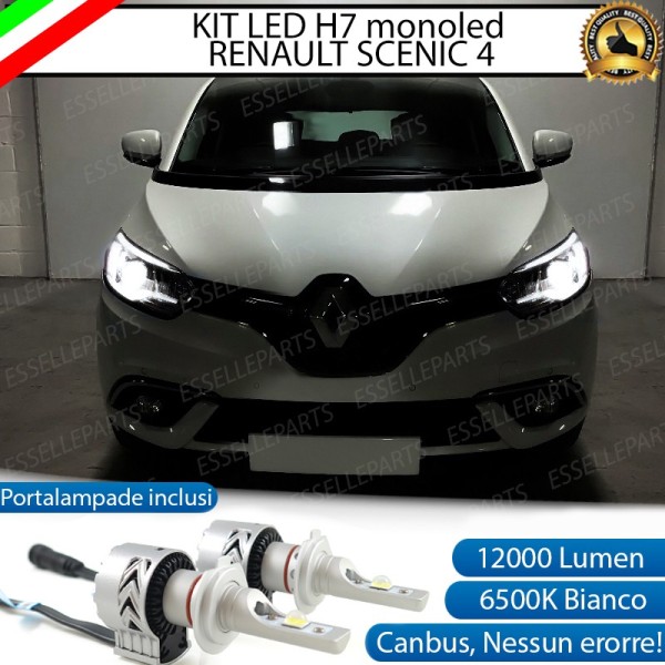 Kit Full LED H7 Monoled 12000 LUMEN RENAULT SCENIC IV