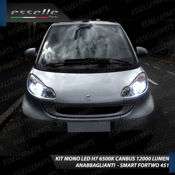 Kit Full LED H7 Monoled 12000 LUMEN SMART FORTWO 451