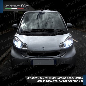 Kit Full LED H7 Monoled 12000 LUMEN SMART FORTWO 451