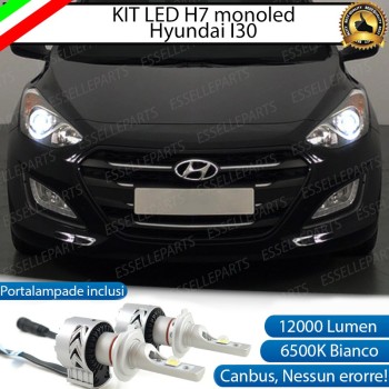 Kit Full LED H7 Monoled 12000 LUMEN HYUNDAI I30 II Kit Full LED H7 Monoled 12000 LUMEN HYUNDAI I30 II