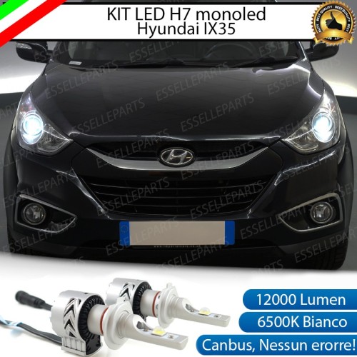 Kit Full LED H7 Monoled 12000 Lumen 6000K HYUNDAI IX35 Fino al 2013