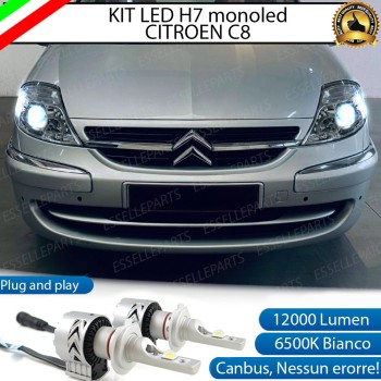 Kit Full LED H7 Monoled 12000 LUMEN Citroen C8 Kit Full LED H7 Monoled 12000 LUMEN Citroen C8