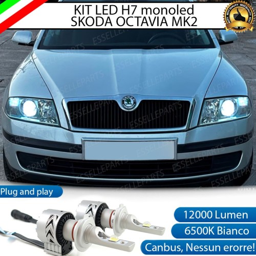 Kit Full LED H7 Monoled 12000 LUMEN Octavia 2 1Z