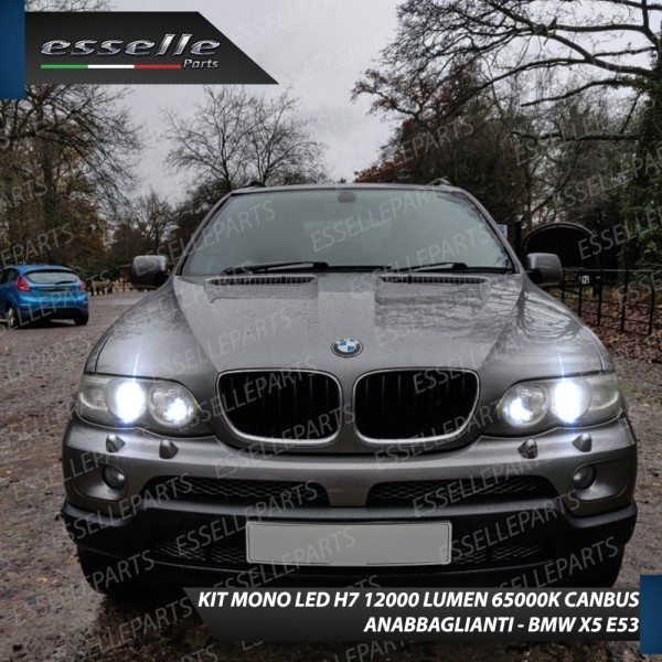 Kit Full LED H7 Monoled 12000 LUMEN BMW X5 E53