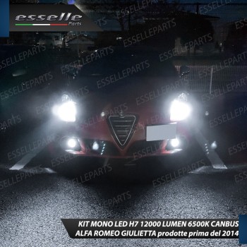 Conversione Fari Full LED 6000K bianco Alfa Romeo Giulietta Fino al 2013