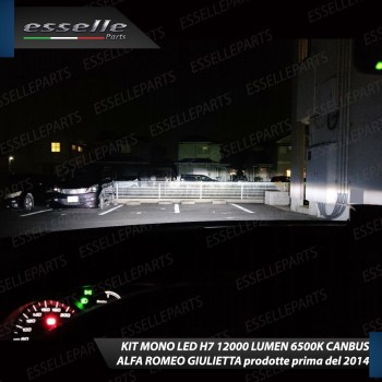 Conversione Fari Full LED 6000K bianco Alfa Romeo Giulietta Fino al 2013