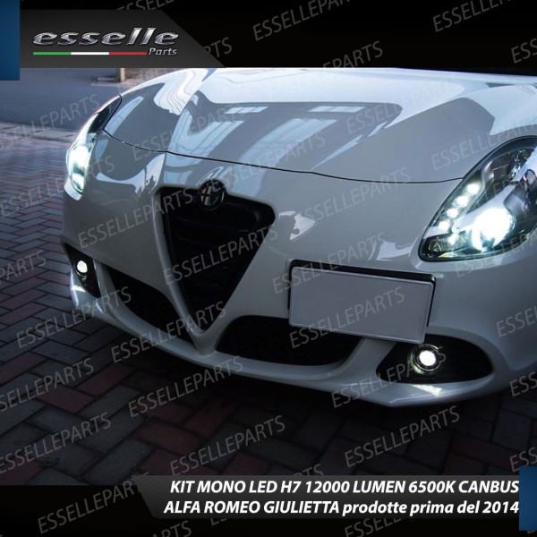 Conversione Fari Full LED 6000K bianco Alfa Romeo Giulietta Fino al 2013