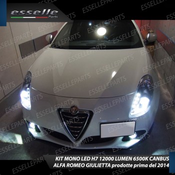 Conversione Fari Full LED 6000K bianco Alfa Romeo Giulietta Fino al 2013