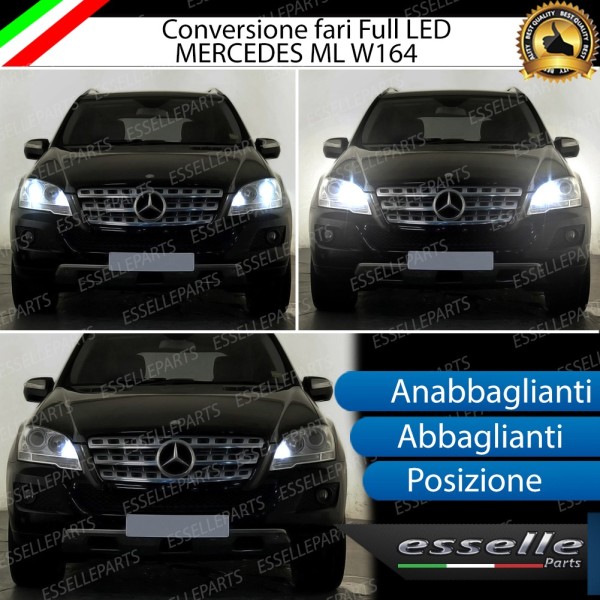 Conversione Fari Full LED MERCEDES ML W164