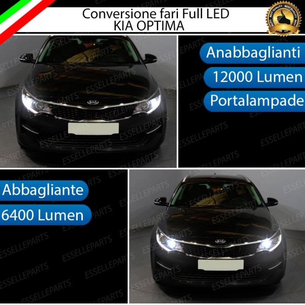 Conversione Fari Full LED KIA OPTIMA
